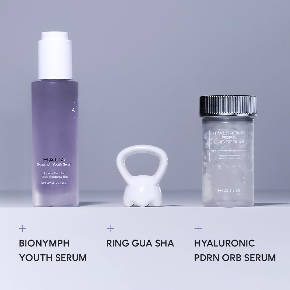 HAUA Hyaluronic PDRN Serum 30,000 ppm – Deep Hydration, Skin Repair & Radiance (1.58 oz)