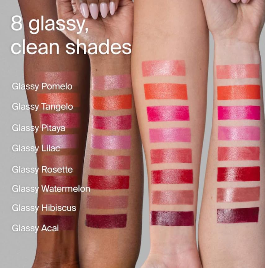 HAUS LABS Color Fuse Lip and Cheek Blush Balm in Glassy Lilac + Bonus ENTEL Aloe Vera Sheet Masque