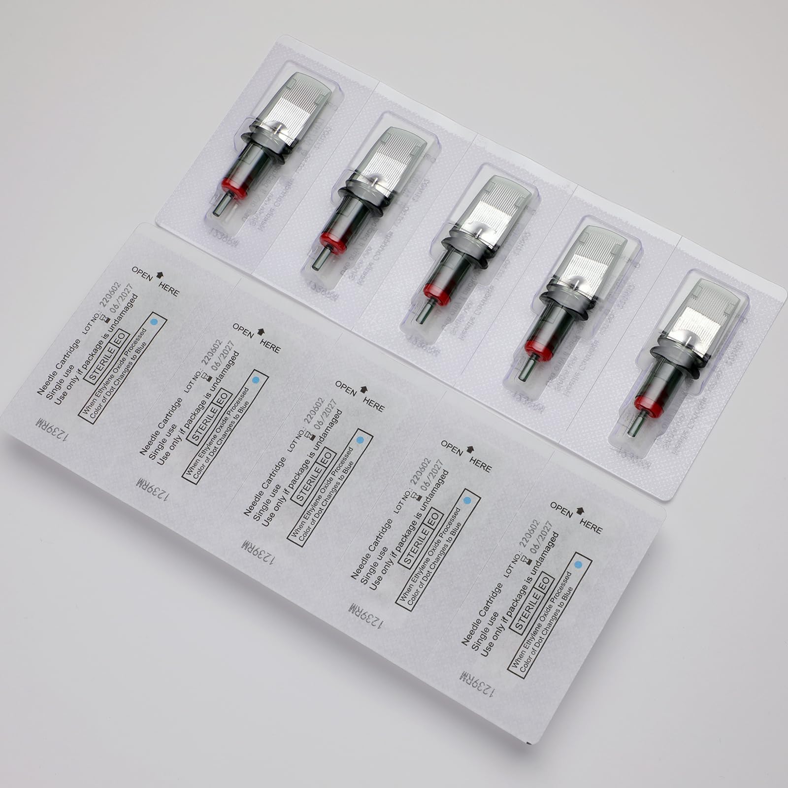 HAWINK 27RM Tattoo Needles Cartridge #12 – 0.35mm, 27 Curved/Round Magnum/Mag M-Taper, 10 pcs
