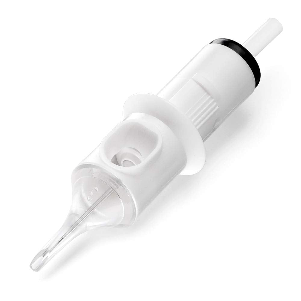 HAWINK 7RL Tattoo Needles Cartridge #12 – 50 pcs | 7 Round Liner X-Taper + Membrane | EN05S-50-1207RL