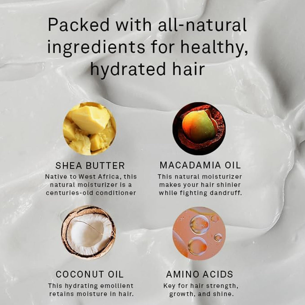 Hawthorne Curl Bounce Shampoo & Conditioner Set for Men – Sulfate Free, Sandalwood, 16 oz Each