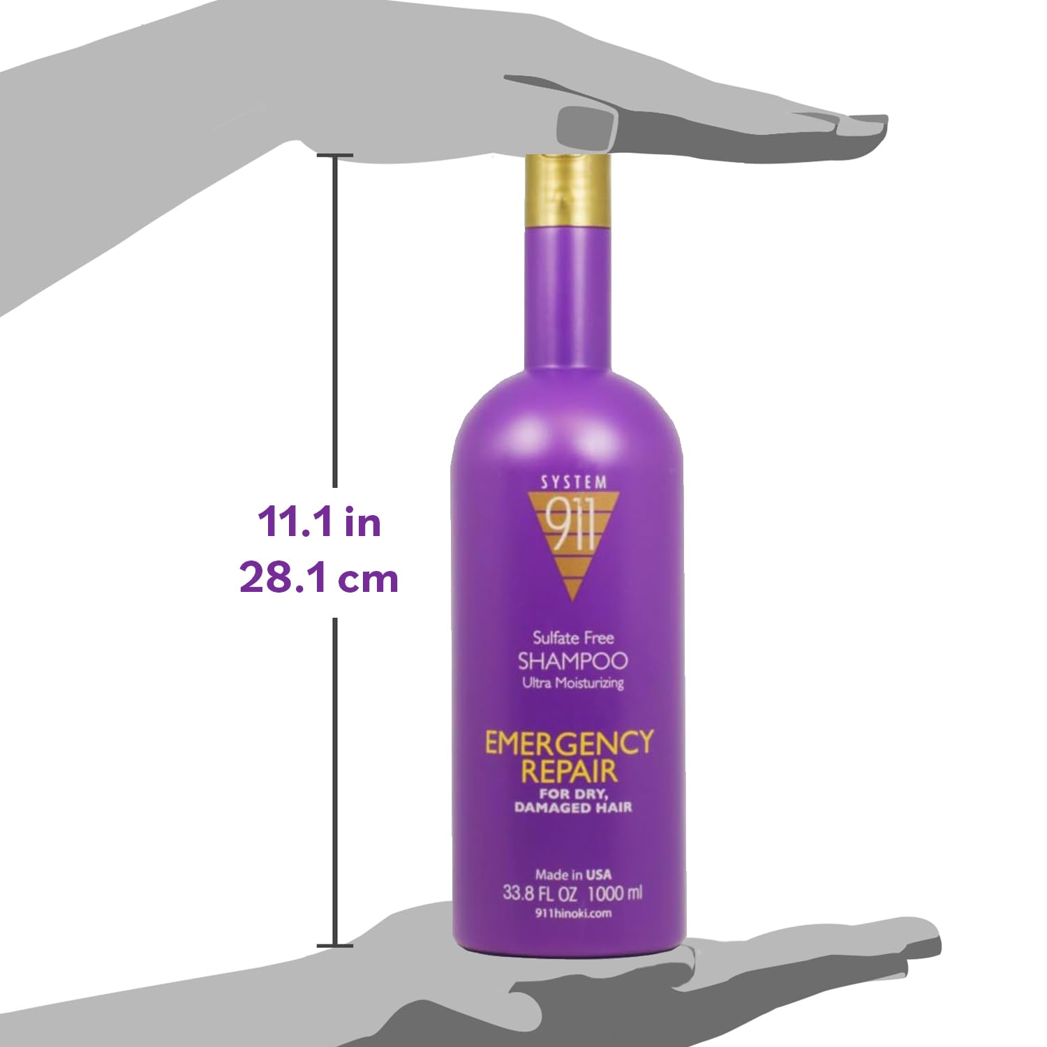 Hayashi System 911 Shampoo 1000 ml – Sulfate-Free, Color-Safe Hair Care