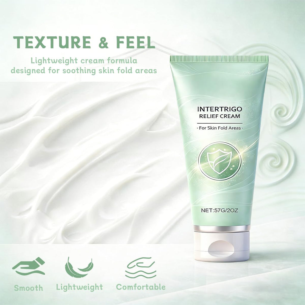Healora Intertrigo Cream – Non-Steroid Skin Fold Care with Zinc Oxide & Undecylenic Acid
