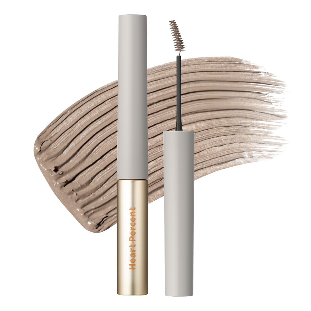 Heart Percent Dote On Mood Browcara – Waterproof, Long-Lasting Brow Color Mascara (Stone Ash 05)