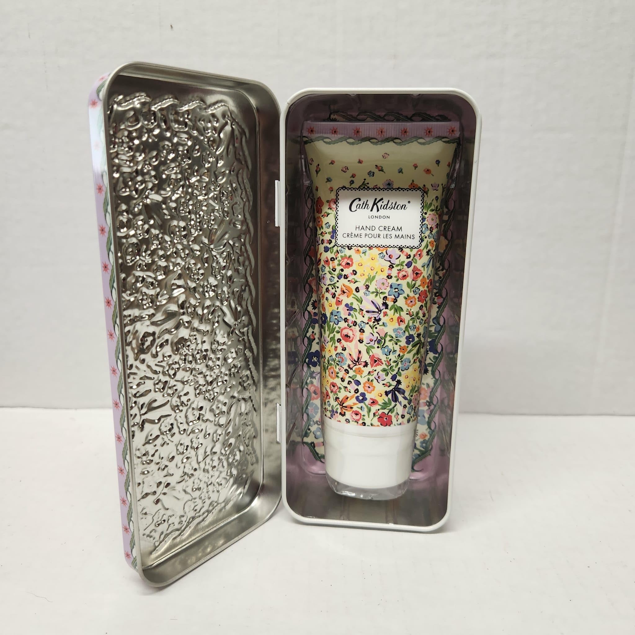 Heathcote & Ivory Cath Kidston Mandarin & Peony Hand Cream Tin 3.4oz