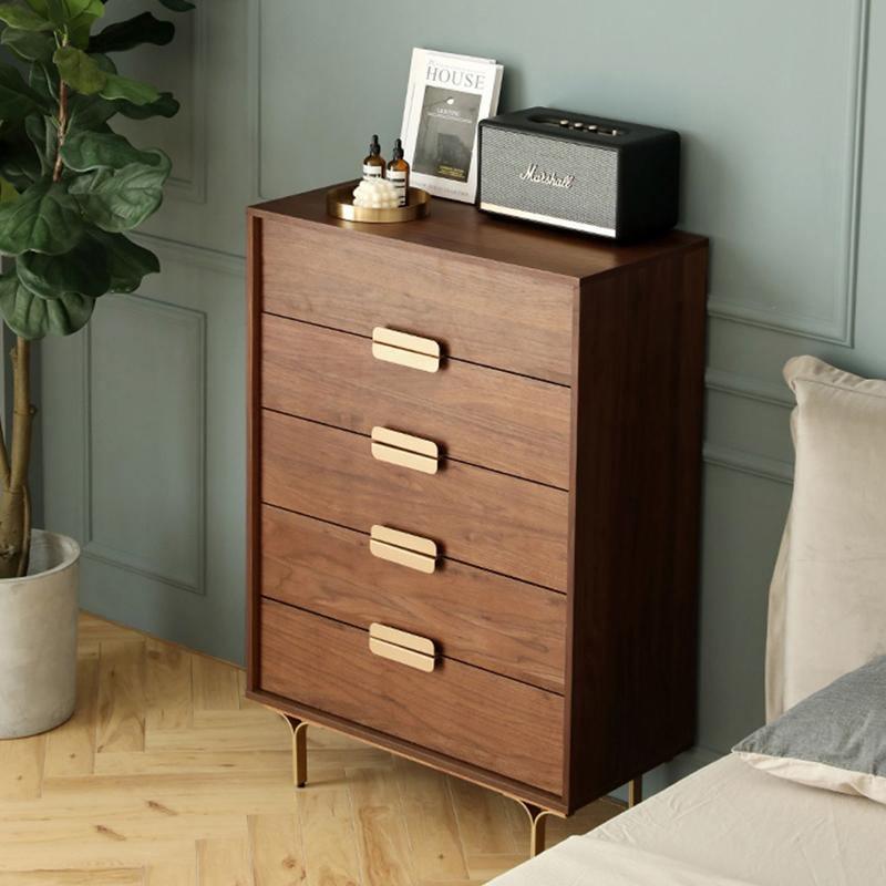 Hedra Chests Of Drawers, Walnut