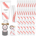 Heigble 144 Pcs Baseball Lip Balm Hand Cream Set – Baseball Party Supplies Gift Kit
