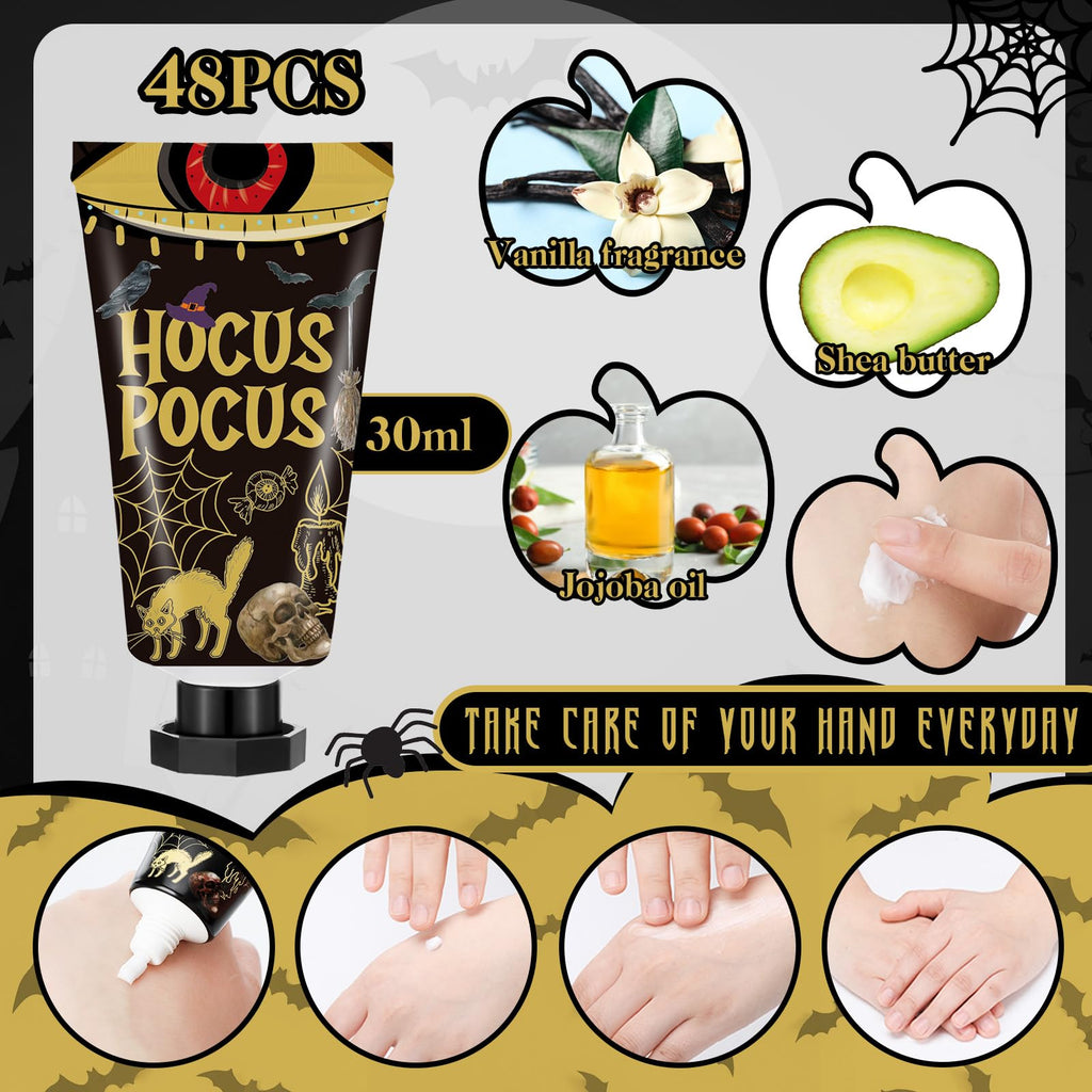 Heigble Halloween Hand Cream Gift Set – 48 Travel-Size Tubes, 30ml Each