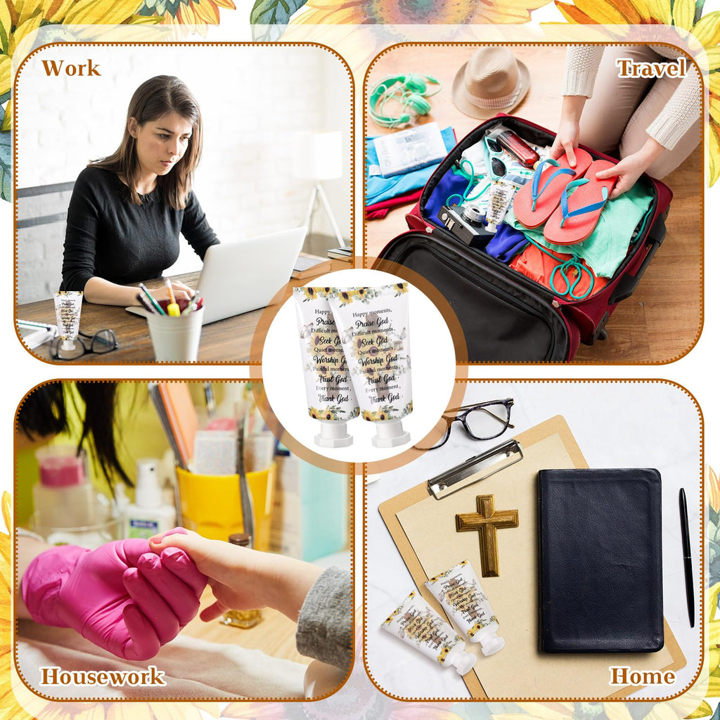 Heigble 50 Pack Bible Hand Cream Gift Set – Christian Gifts for Women