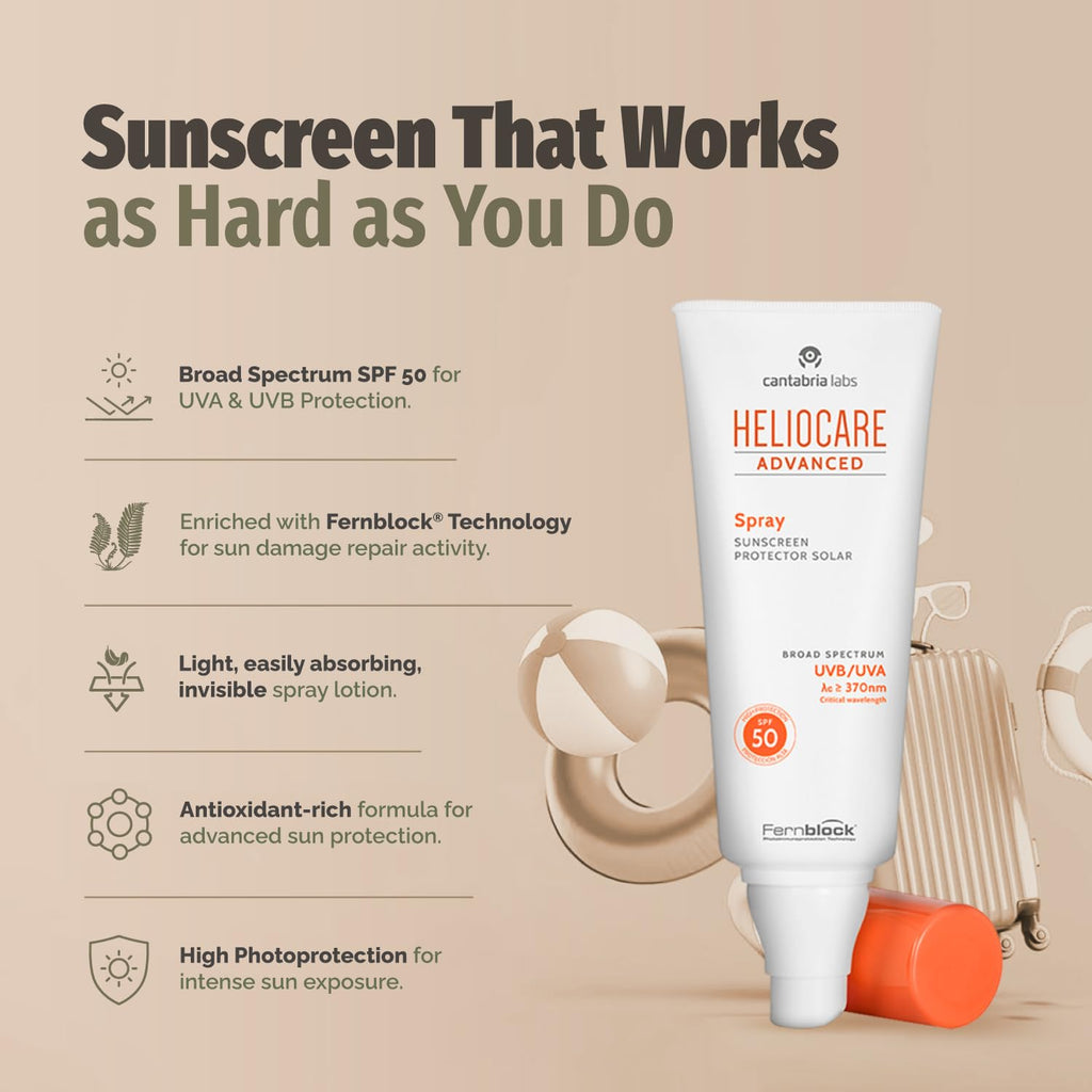 Heliocare Advanced Sun Screen Spray SPF 50 — 200ml