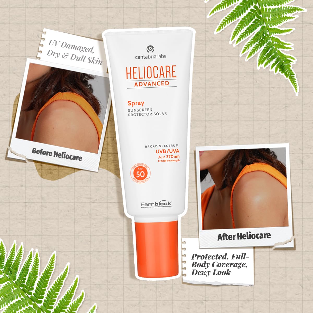 Heliocare Advanced Sun Screen Spray SPF 50 — 200ml