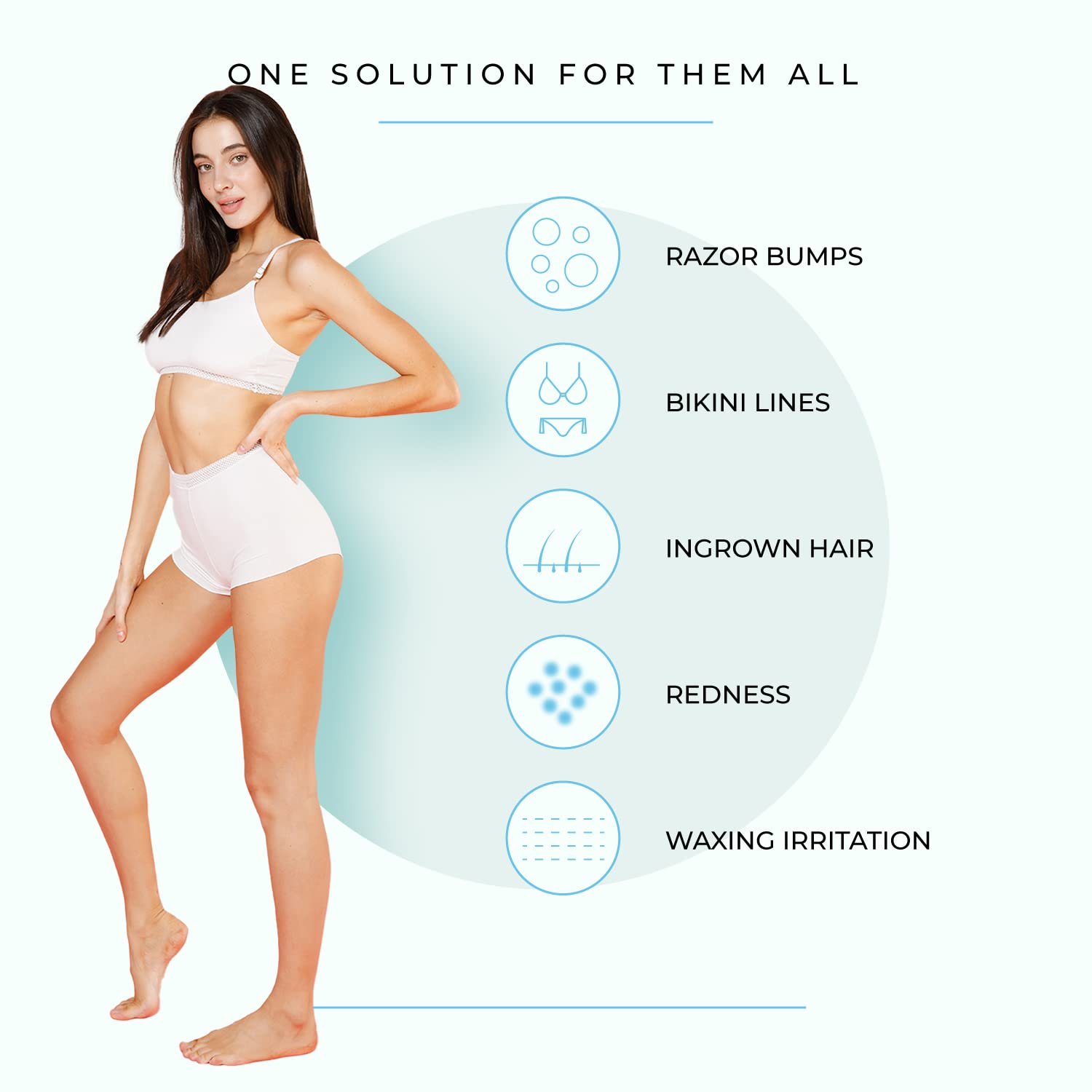 Hello Rose Smoothing Solution: Bikini Line Care & Ingrown Hair Treatment