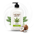 Hemp Heaven Hemp Lotion – Coconut Bliss, Paraben-Free, 18 oz, Made in USA, EWG Verified