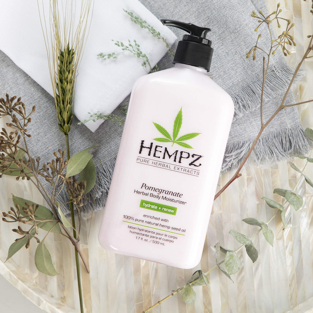 HEMPZ Body Lotion - Pomegranate & Bright Citrus | Daily Moisturizing Cream 17oz