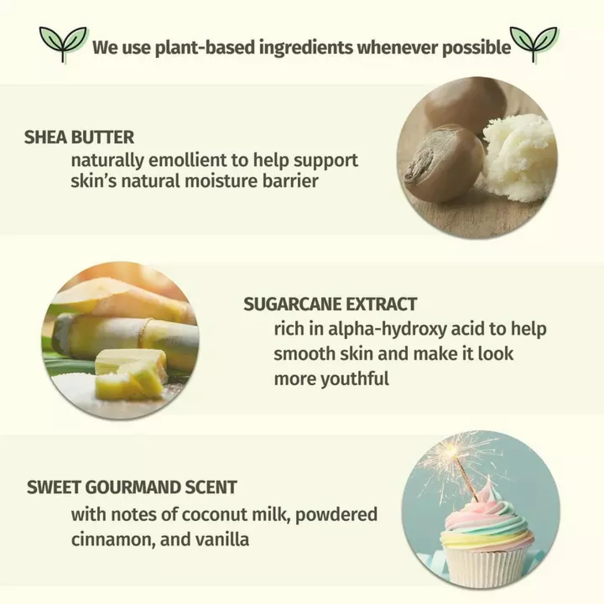 Hempz Body Lotion – Buttercream Vanilla Cake Celebration – Limited Edition 17 oz Daily Moisturizing Cream with Shea Butter & Aloe