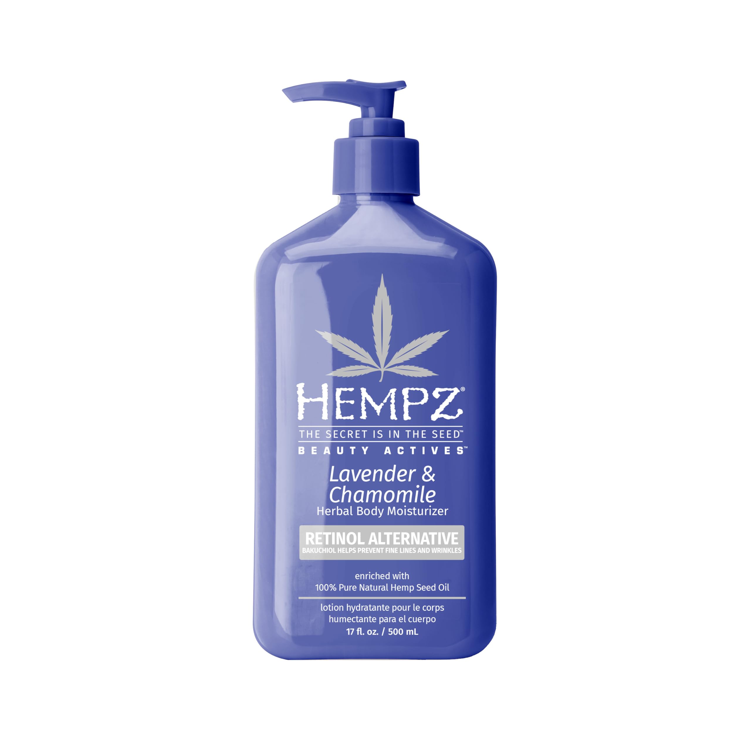 Hempz Lavender Chamomile Herbal Limited Edition Daily Moisturizing Cream – 17 fl oz