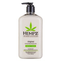 Hempz Original Body Moisturizer 17oz Pump Twin Pack (500ml) – Vegan, Paraben & Gluten Free