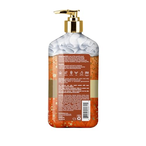 Hempz Limited Edition Pumpkin Spice & Vanilla Chai Body Lotion 17oz – Hydrating Fall Scent