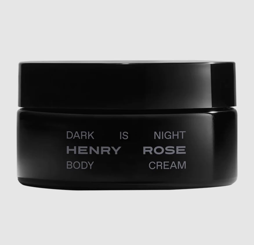 Henry Rose Dark Is Night Body Cream 200 ml | Woody Patchouli-Vanilla Moisturizer