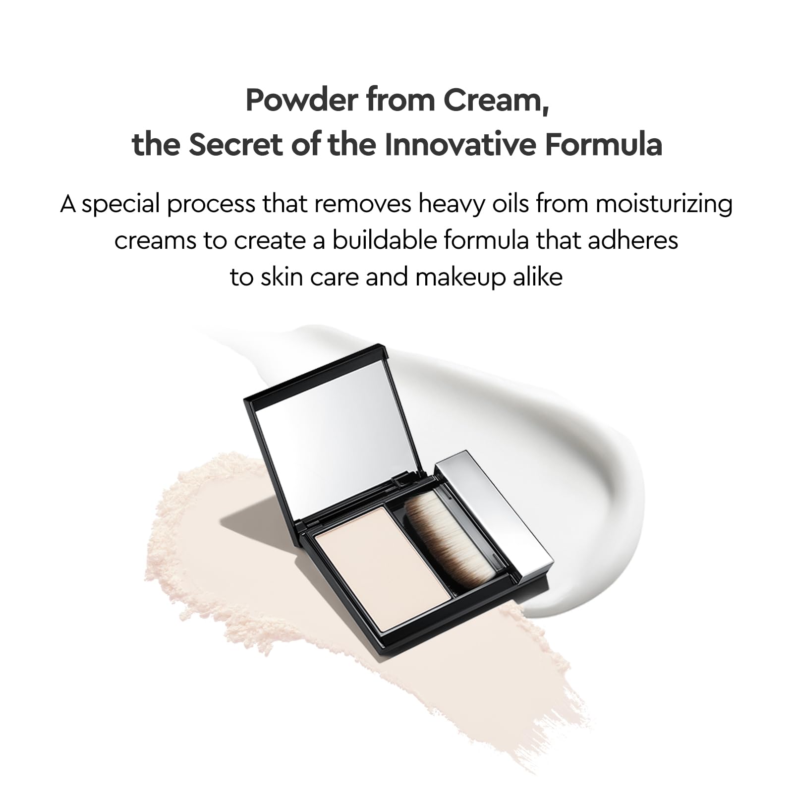 HERA Airy Blurring Powdered Primer – Poreless Finish, 24-Hour Oil Control | Korean Makeup 0.29 oz