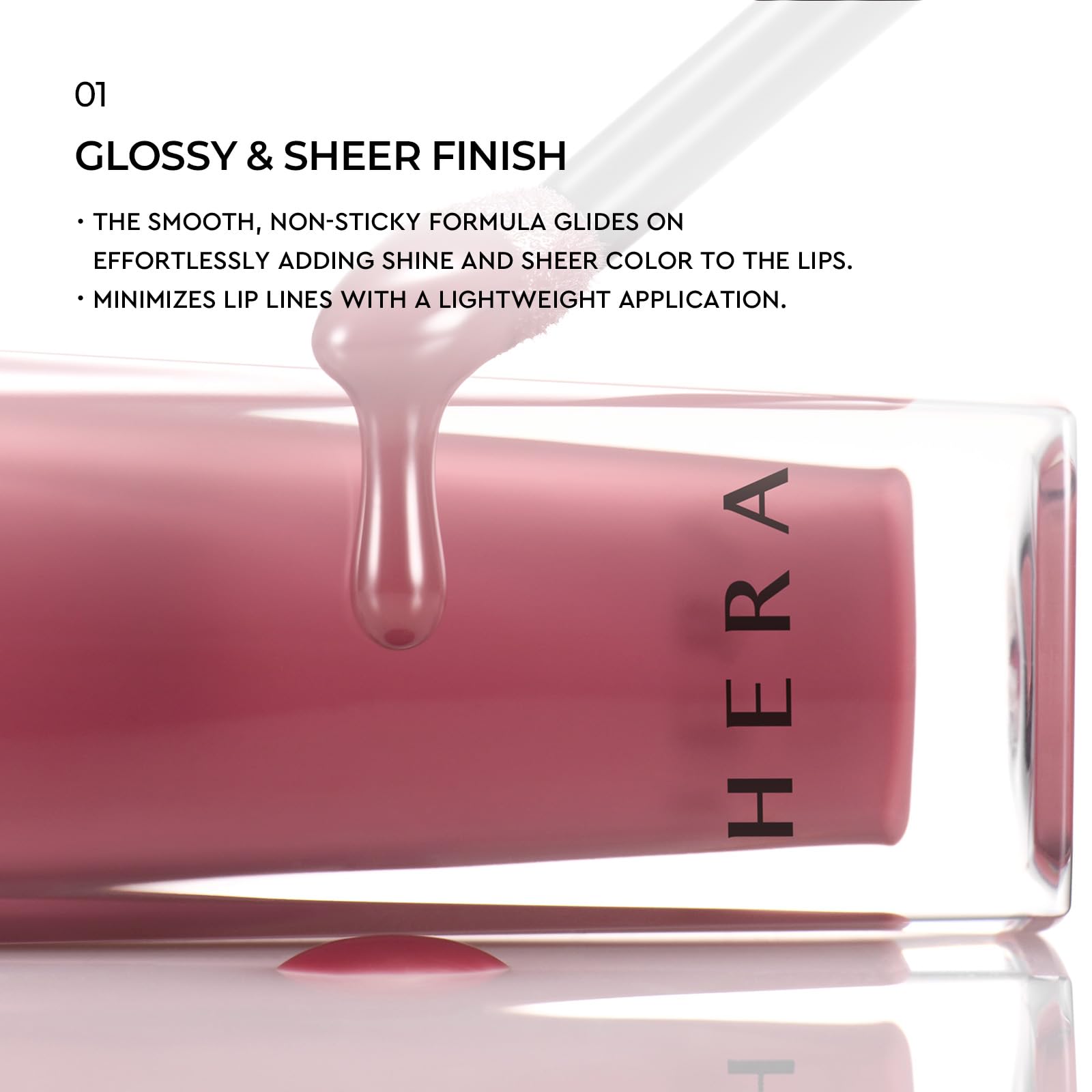 HERA Sensual Nude Lip Gloss #415 Brownie Boy – Felix Picked | Hydrating, Non-Sticky Sheer Shine