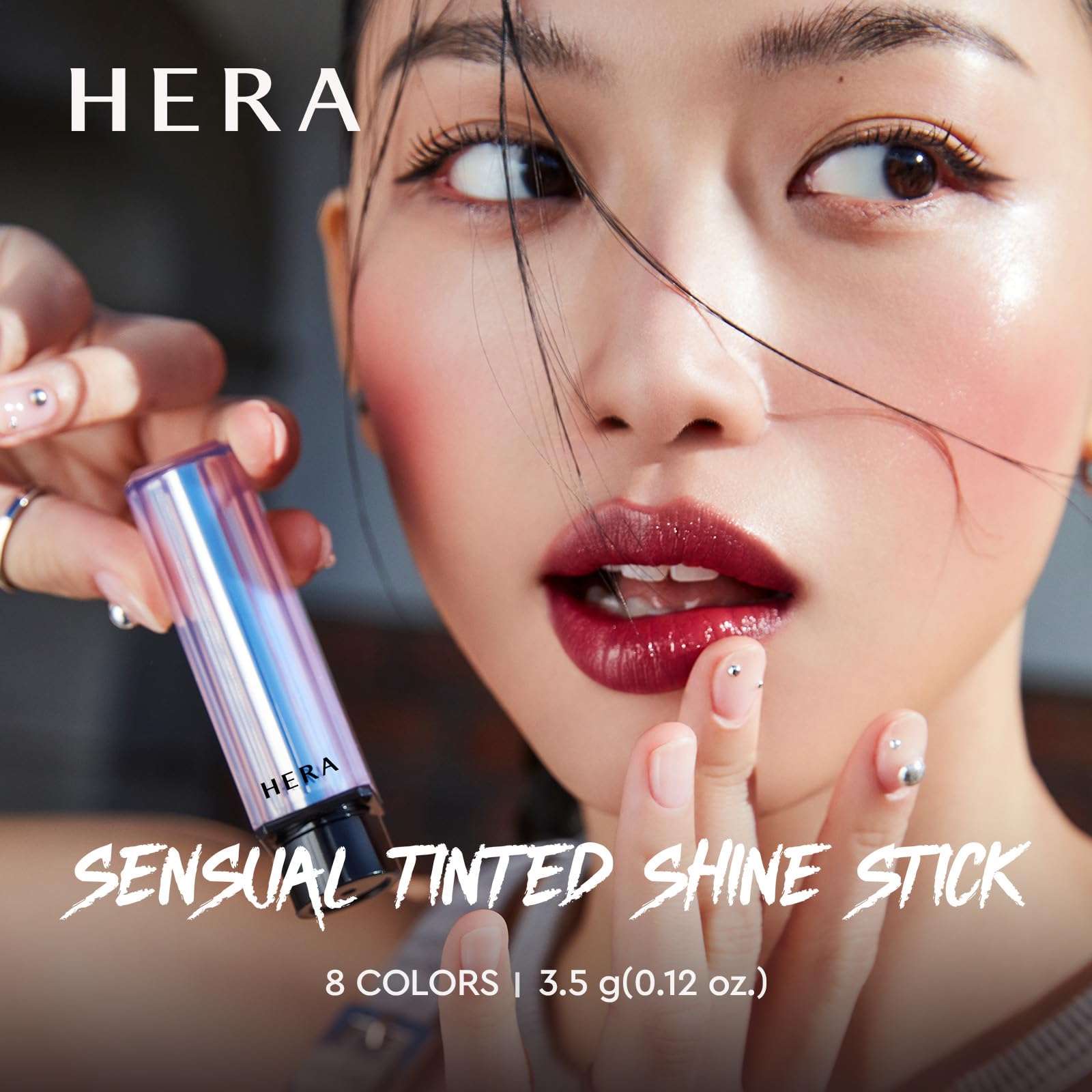 HERA Sensual Tinted Shine Stick Orange Scotch – 12HR Hydrating Lip Color