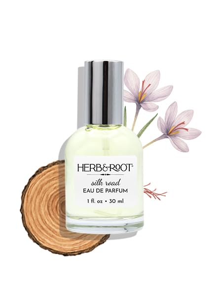 Herb & Root Amber Wood Spice – Long-Lasting Women’s Perfume with Saffron, Cardamom & Sandalwood