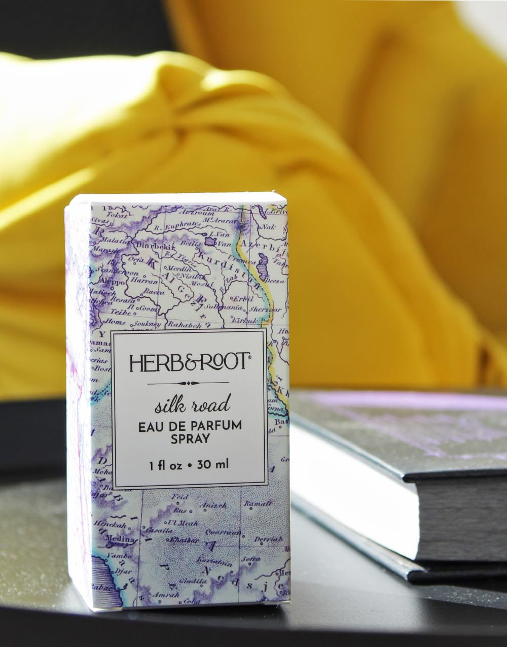 Herb & Root Amber Wood Spice – Long-Lasting Women’s Perfume with Saffron, Cardamom & Sandalwood