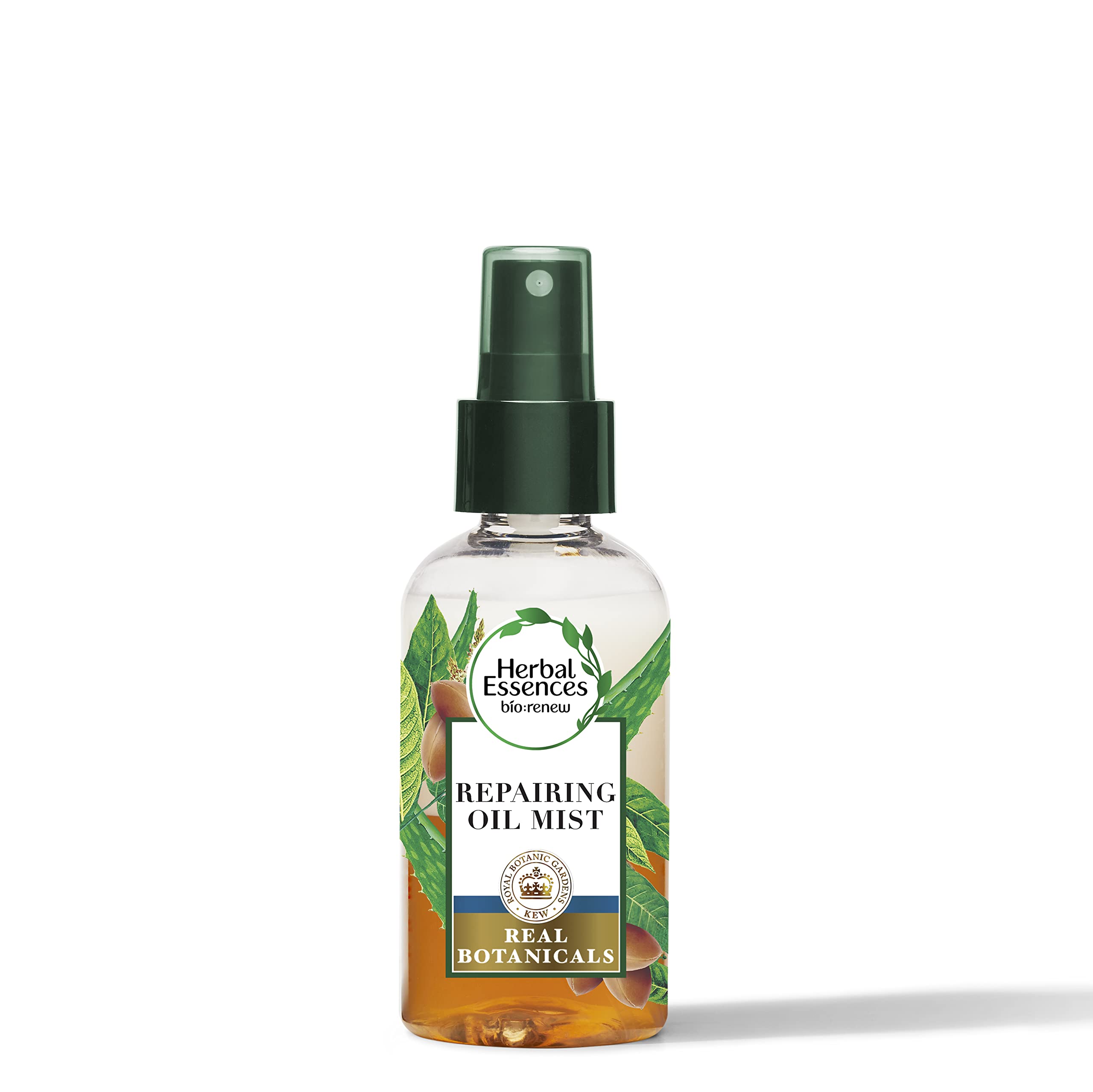 Herbal Essences Bio: Renew Argan Oil & Aloe Lightweight Hair Oil Mist – Repair, 4 Fl oz, 2.918 Fl oz
