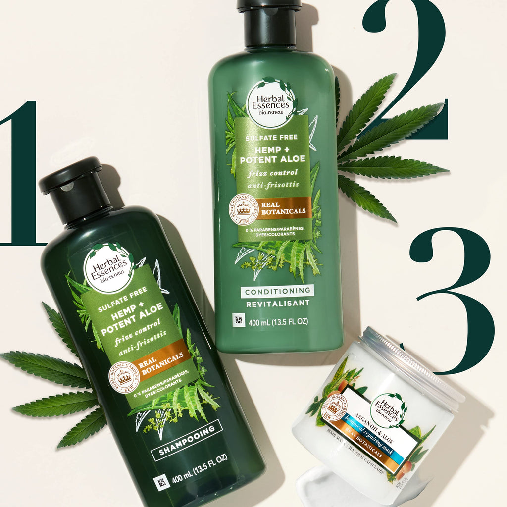 Herbal Essences bio:renew Hemp & Aloe Repairing Mask – 8 fl oz
