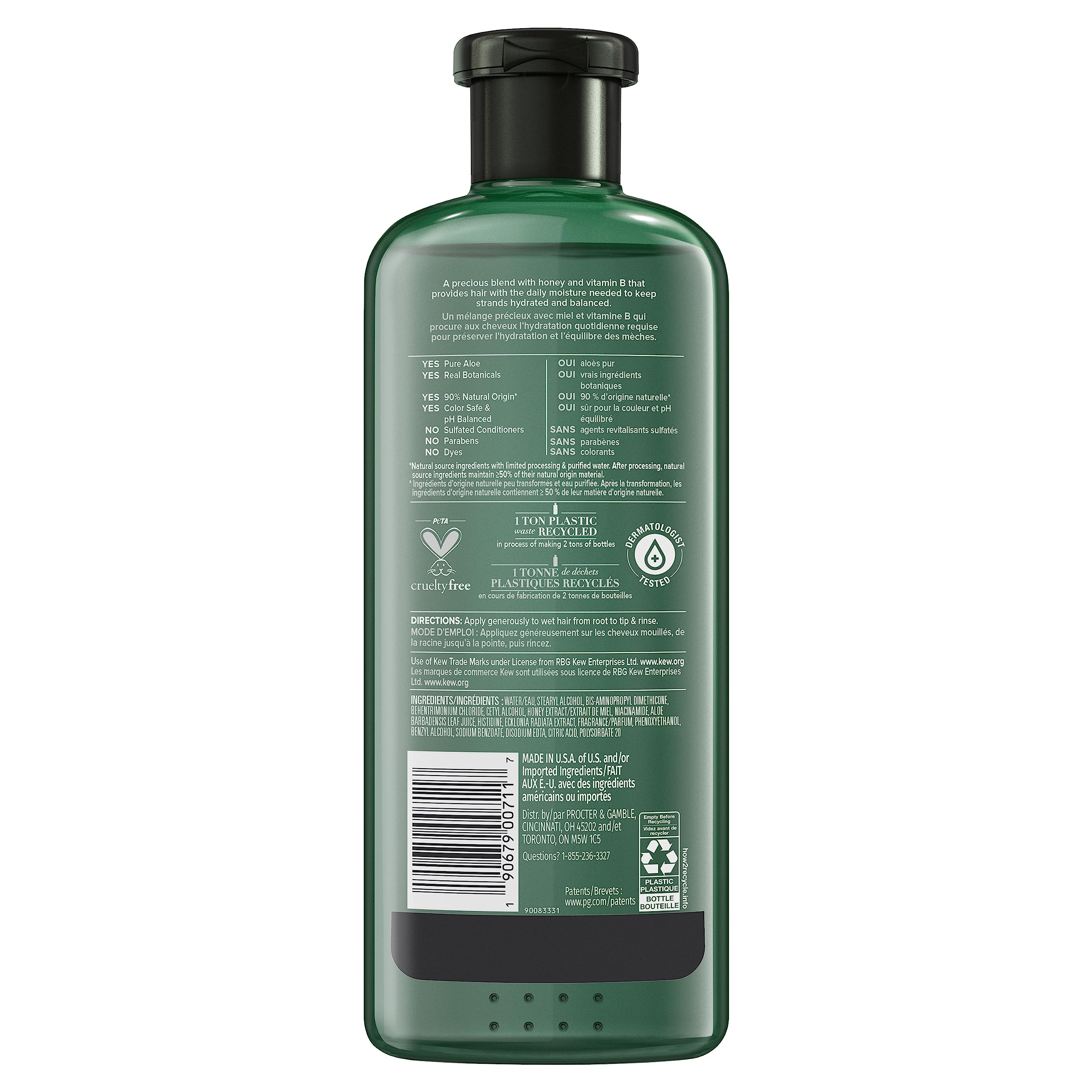 Herbal Essences Bio: Renew Honey & Vitamin B Conditioner — Sulfate-Free, Color-Safe, 13.5 oz