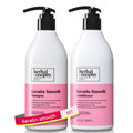 Herbalosophy Keratin Shampoo & Conditioner Set – Nourishing, Color-Safe