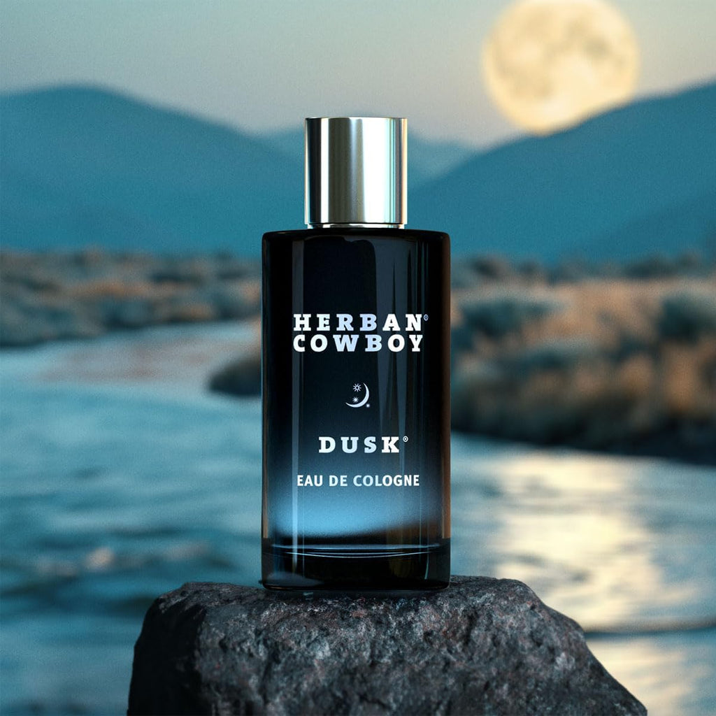Herban Cowboy Men's Cologne Trio Set – Cinnamon, Citronnelle & Lemon (1.7 fl oz each)