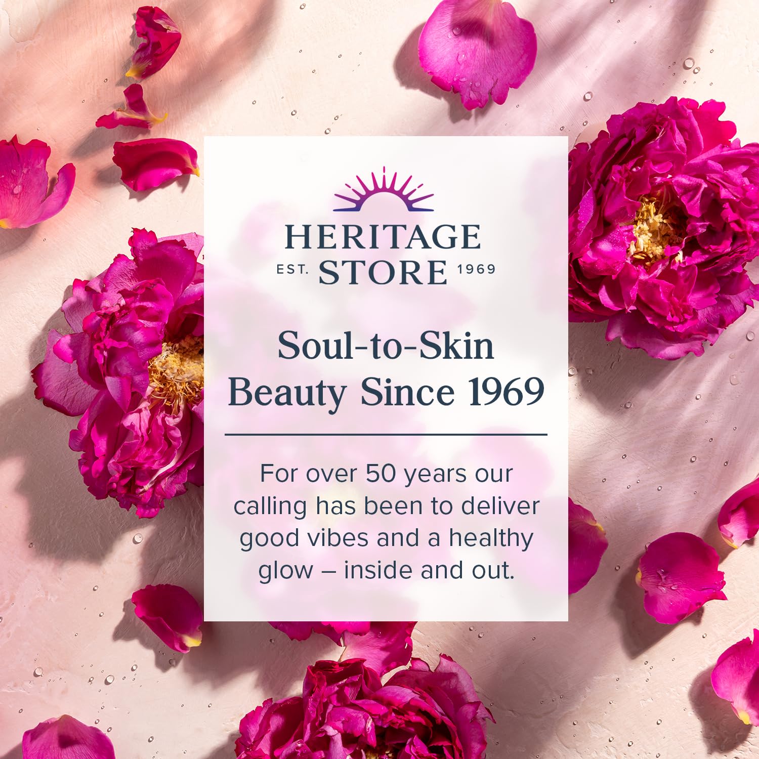 HERITAGE STORE Rosewater 2-Pack – Refreshing Face Mist with Damask Rose, All Skin Types, 8oz Each