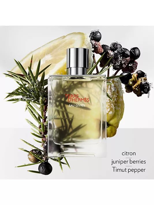 Hermès Terre d'Hermès Eau Givrée for Men Eau de Parfum Spray, 3.4 oz – Refillable