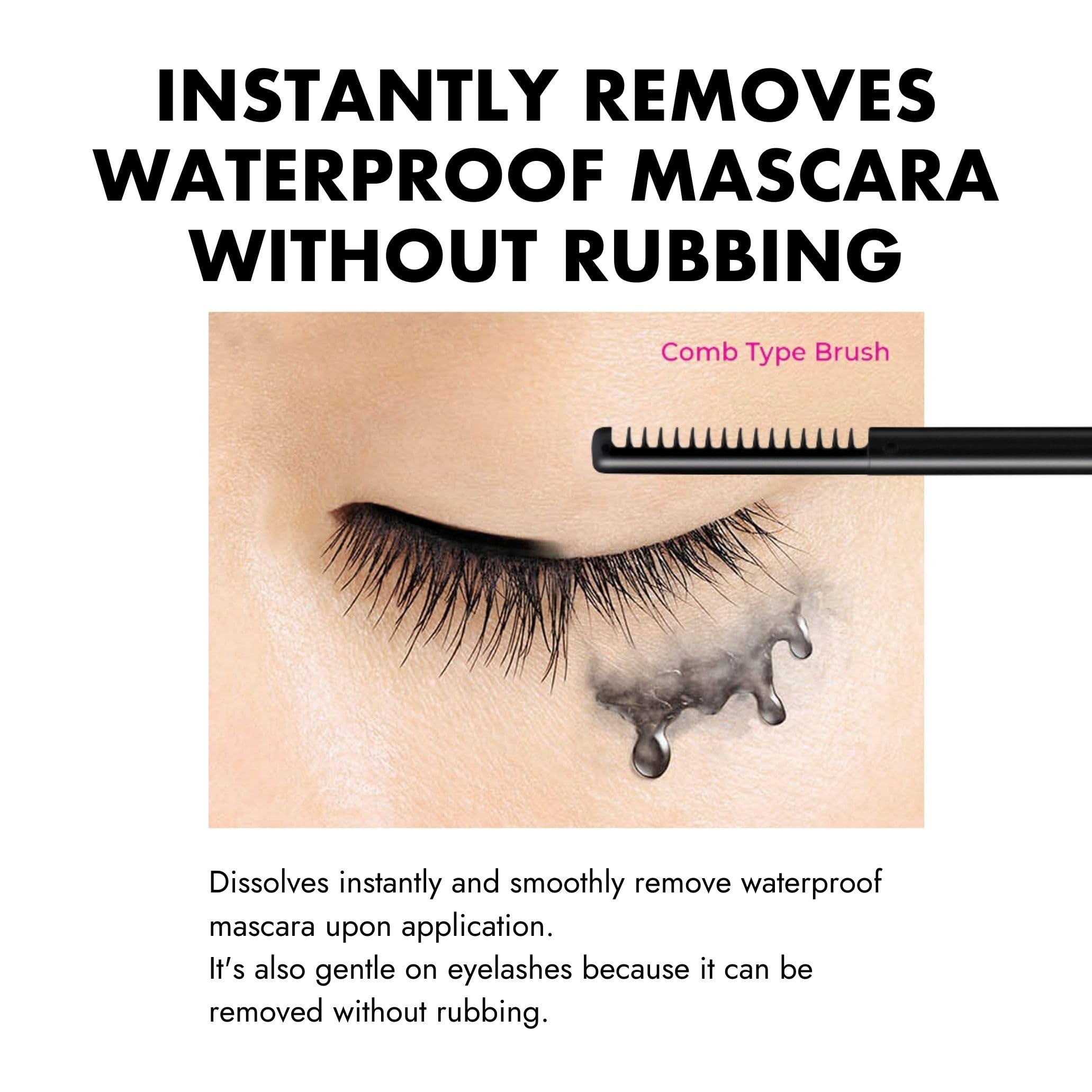 Heroine Make Speedy Mascara Remover | Gentle, Fast-Acting Waterproof Eye Makeup Remover