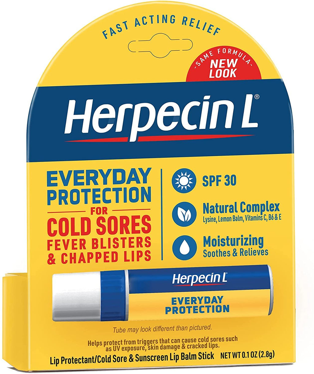 Herpecin-L Lip Balm Stick SPF 30 – Pack of 6 | Gentle, Protective Lip Care
