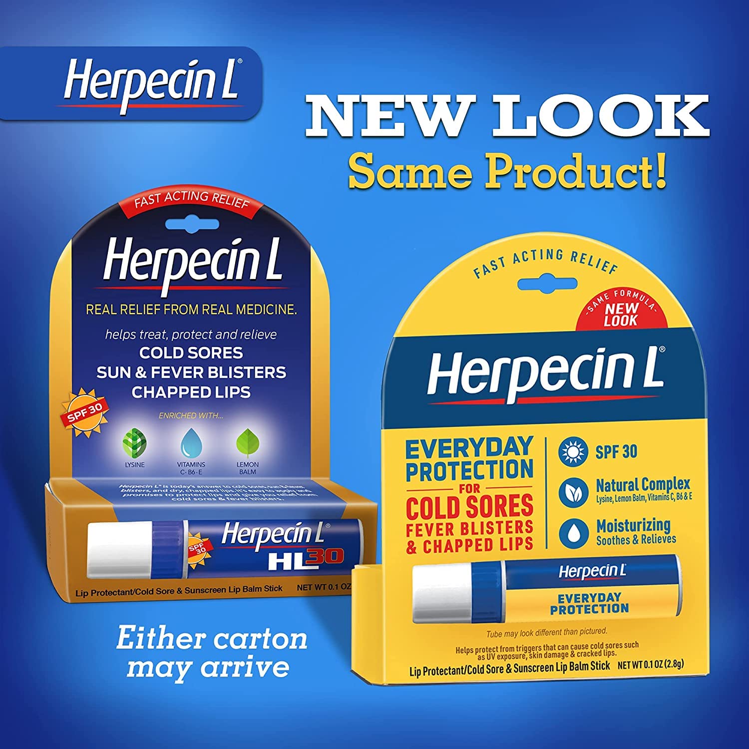 Herpecin-L Lip Balm Stick SPF 30 – Pack of 6 | Gentle, Protective Lip Care