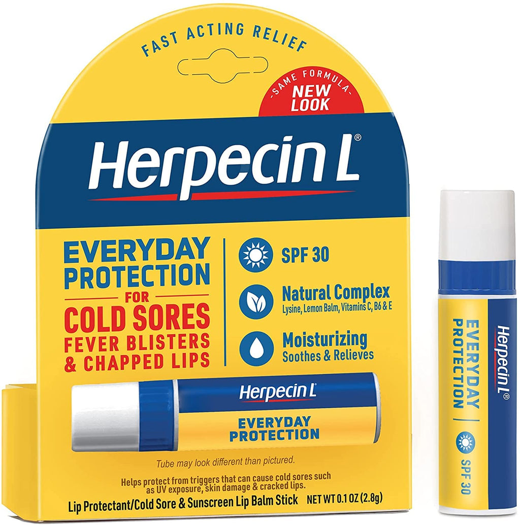 Herpecin-L Lip Balm Stick SPF 30 – Pack of 6 | Gentle, Protective Lip Care