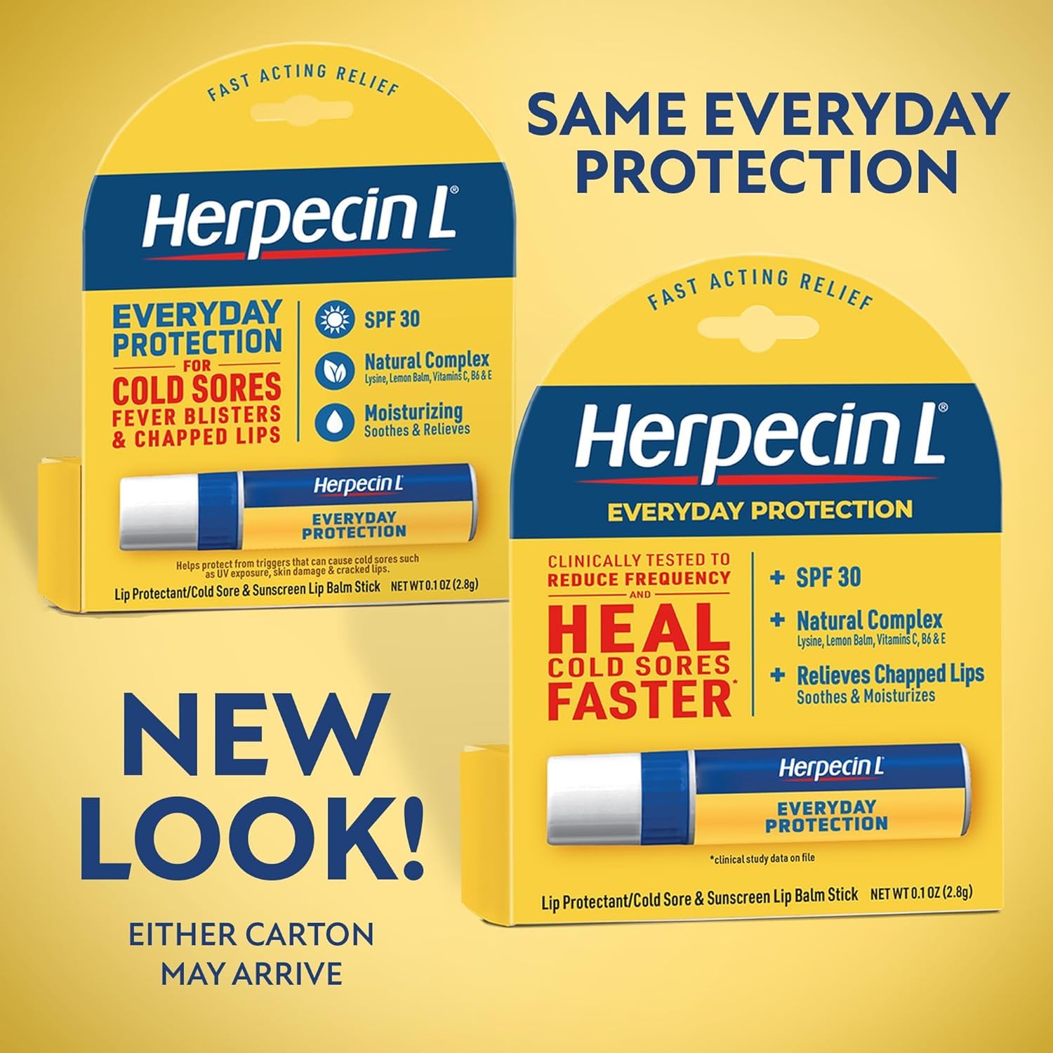 Herpecin-L Lip Protectant SPF 30 – 0.10 oz Pack of 4