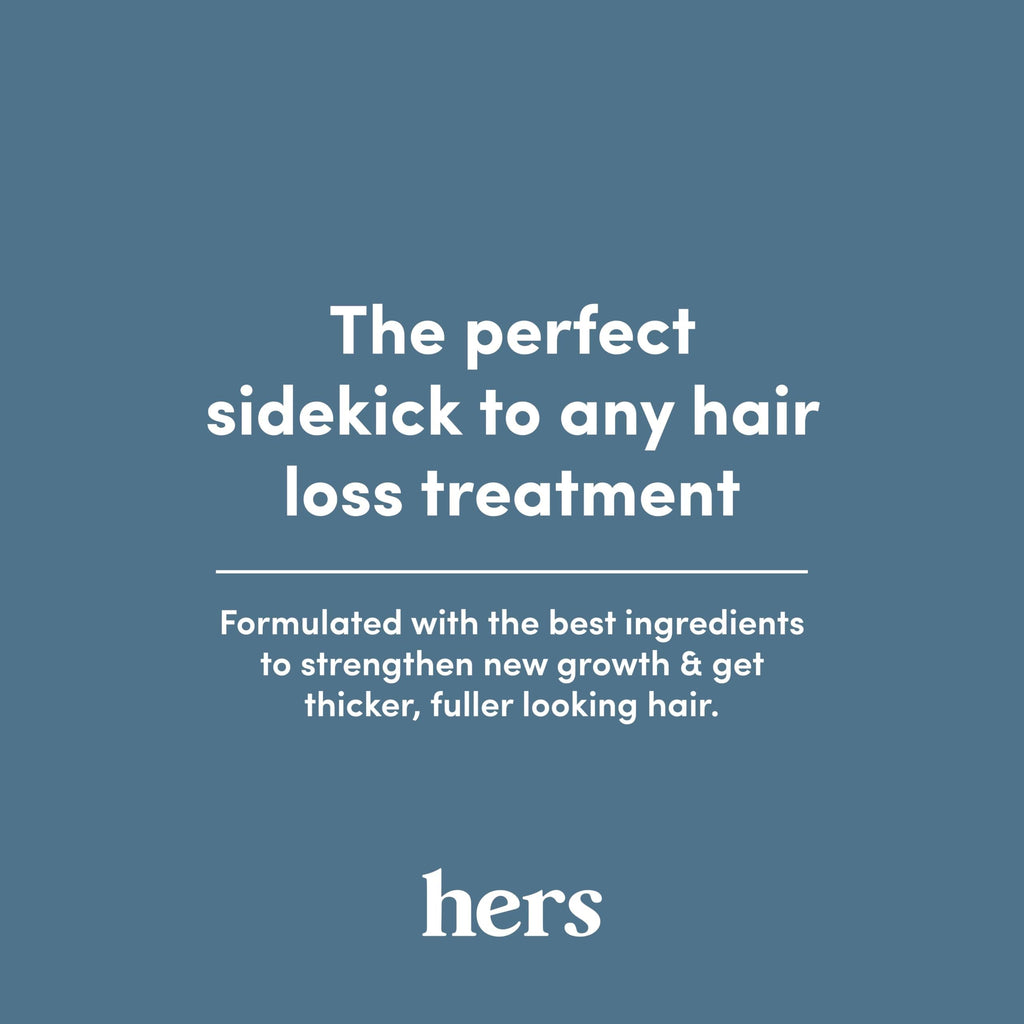 hers Full Volume Shampoo – Rice Protein & Biotin Formula for Fine Hair | Daily Volumizing Shampoo with Coastal Cedar Citron Scent – 6.4 fl oz, 2 Pack