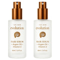 HerStyler Evolution Argan Oil Serum – Vitamin E Nourishing Treatment for Dry Hair with Aloe Vera (2 Pack)
