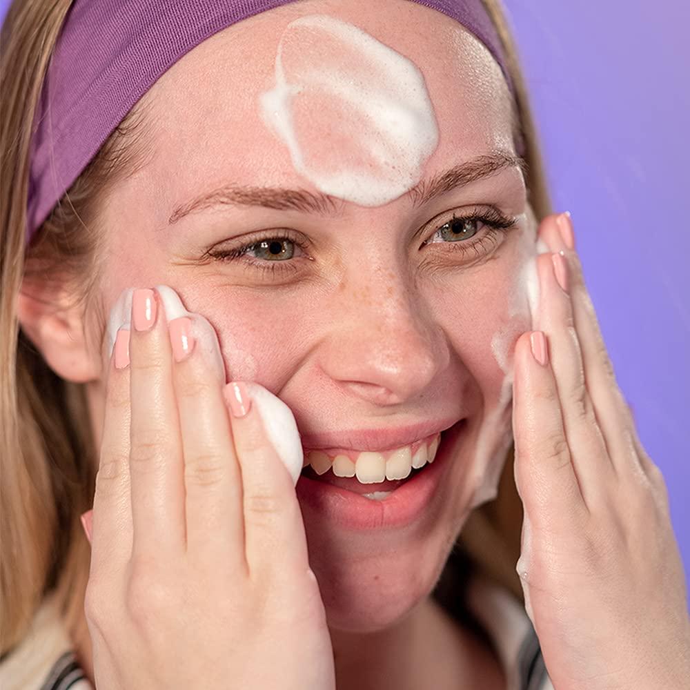 Hey Honey Don't Miss A Spot Fresh Honey Facial Cleansing Foam | Gentle Hydration for Sensitive Skin | 5 oz