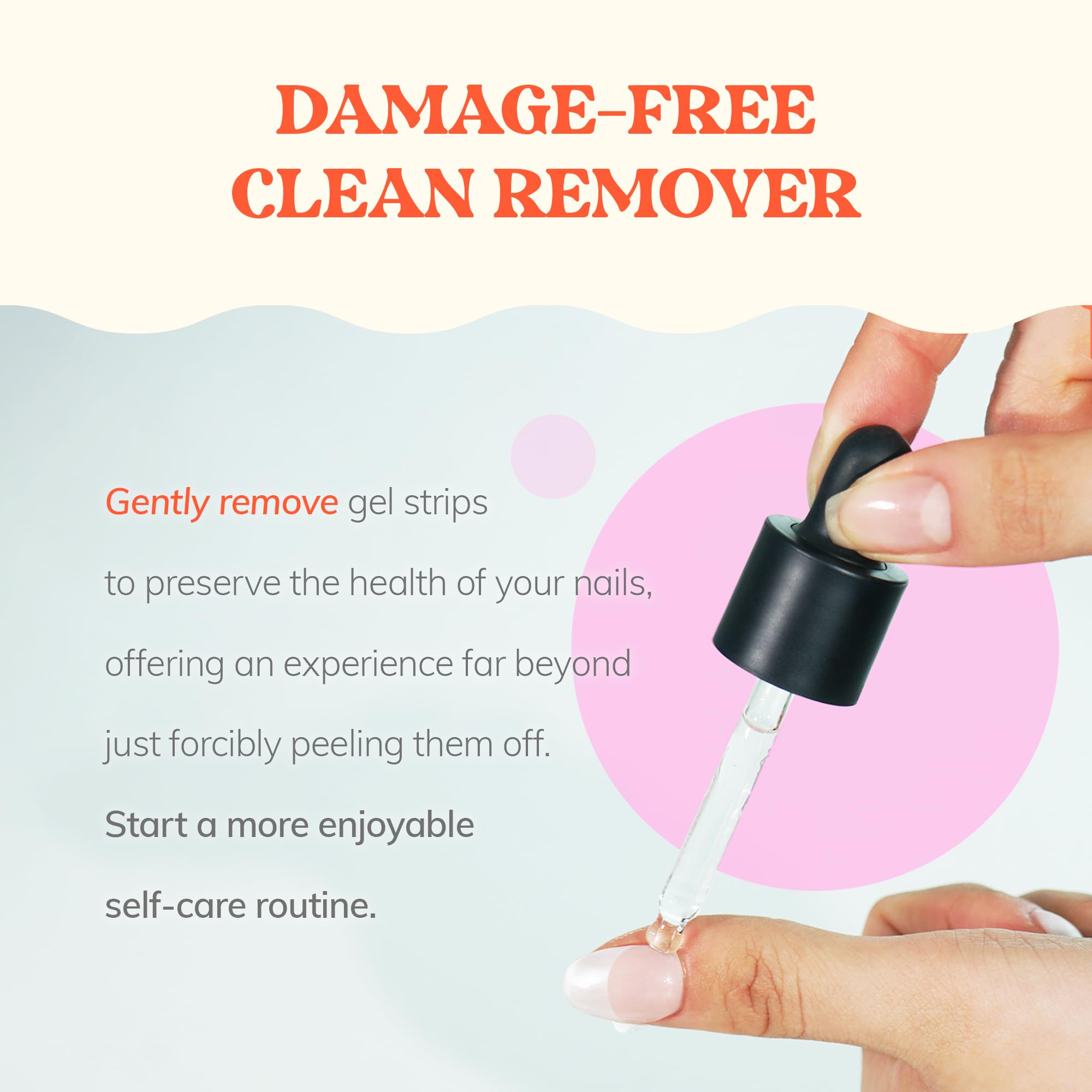 Heyhae Got To Go Remover – Gentle, Acetone-Free Gel Nail Strip Remover