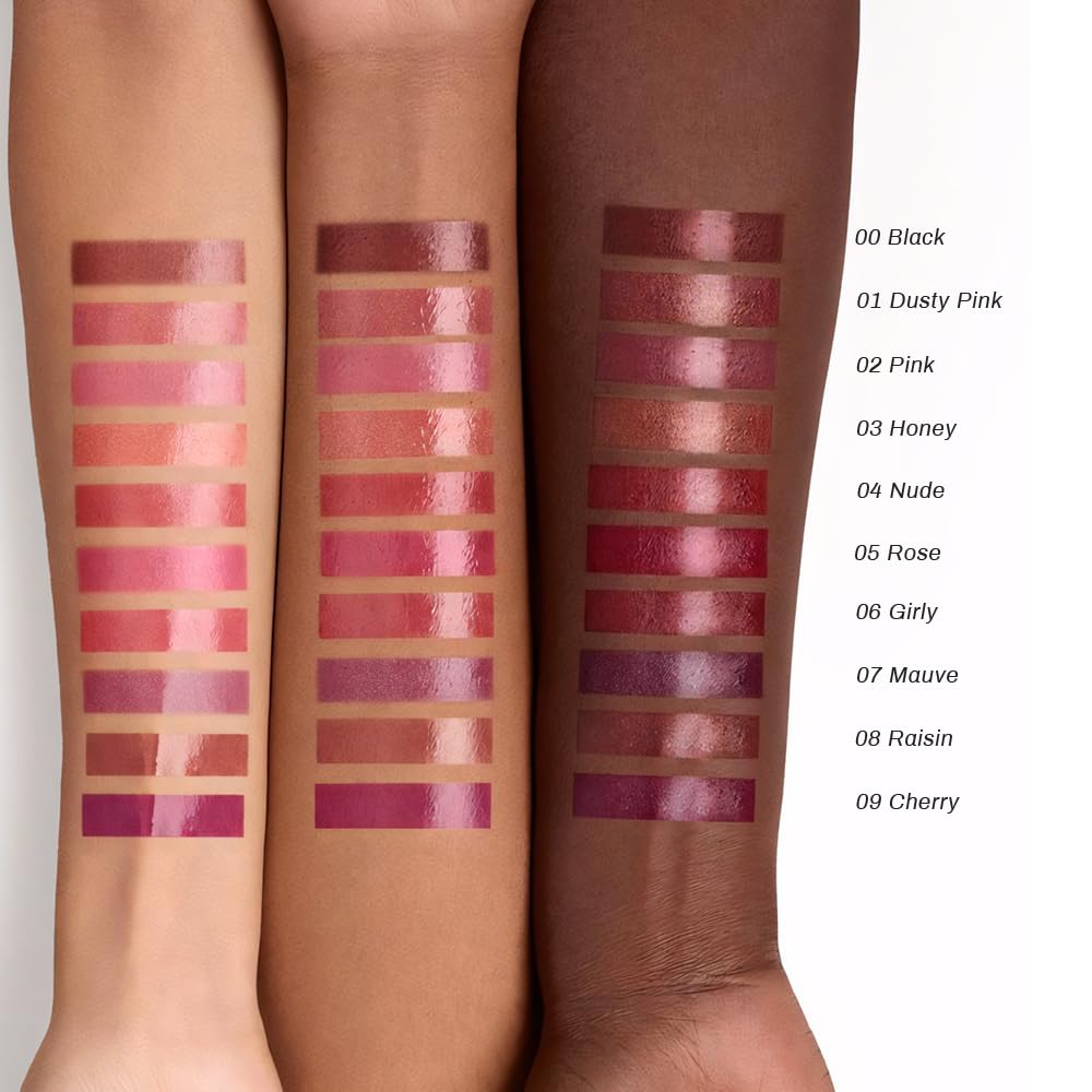 HHLTOH Honey Lipstick Tinted Lip Balm – Nourishing Vegan Shine in Dusty Pink & Pink (2pc)