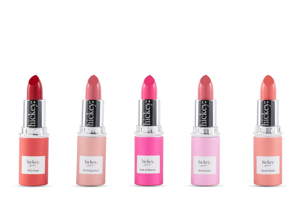 Hickey Fashion Week Lipstick 5-Piece Refill Set | Vegan & Gluten-Free