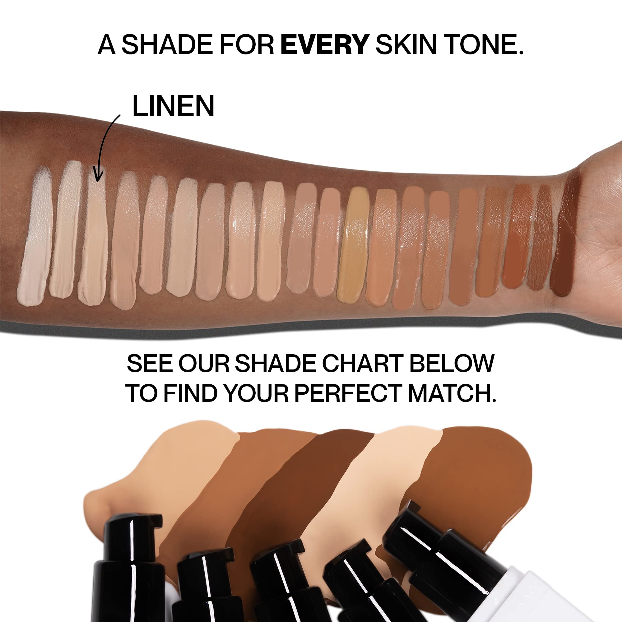 Hide Premium Liquid Foundation | Waterproof, Buildable Coverage for All Skin Tones – Linen