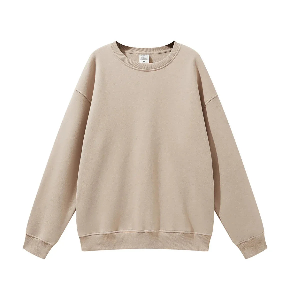 High Quality Crewneck Sweatshirt - Unisex Heavyweight Cotton for Autumn Style