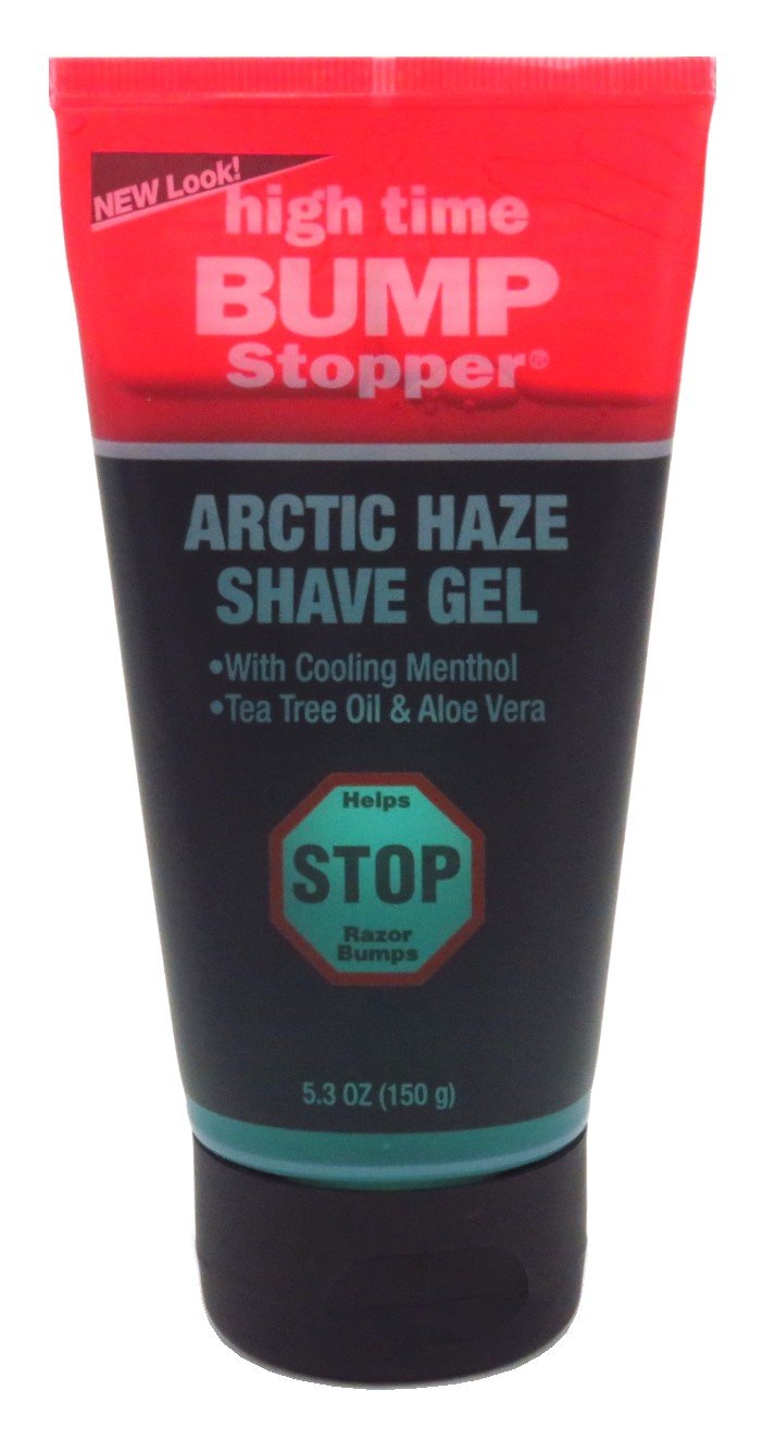 High Time Bump Stopper Shave Gel Arctic Haze – 6 Pack, 5.3 oz