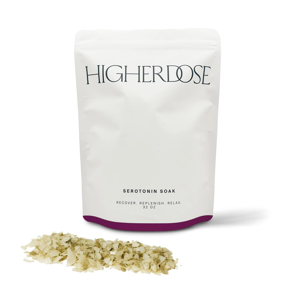 HigherDOSE Serotonin Soak Magnesium Bath Salts – Detox, Muscle Recovery & Relaxation